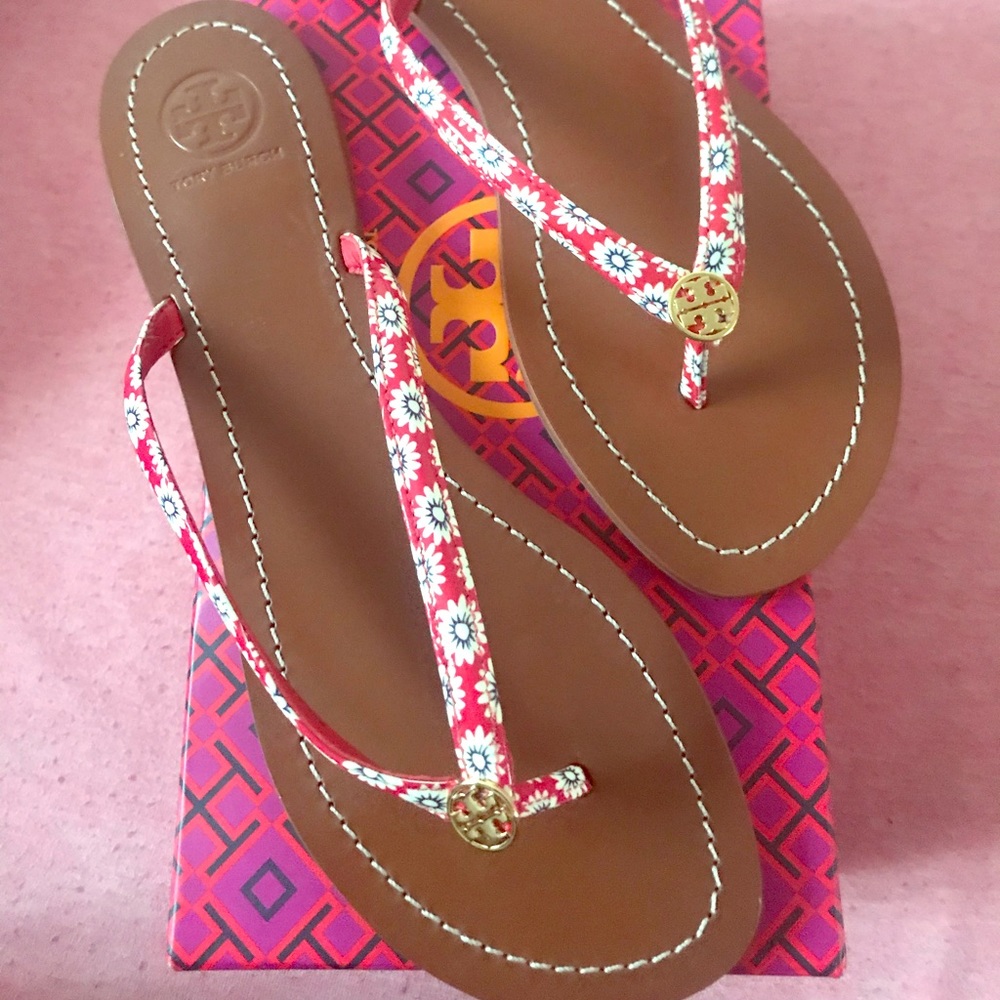 TORY BURCH Terra Thong Primerose combo